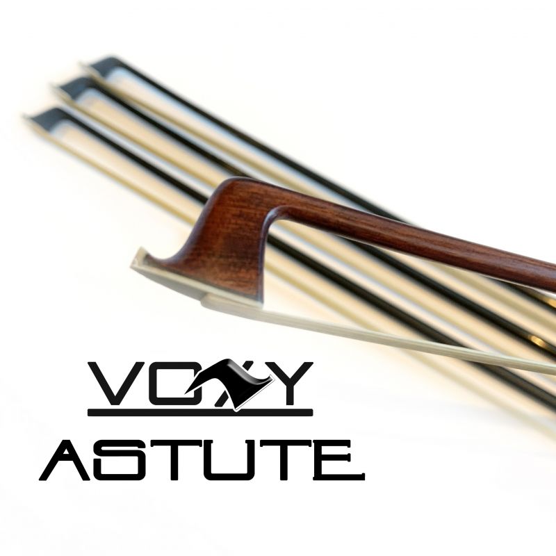 Light Weight By MIVI Music Octagonal Silver Mount Real Mongolian Horse Hair Well Balanced with FREE Bow Soft Bag and Ebony Frog MI&VI Classic Carbon Fiber Violin Bow Size 1/8 